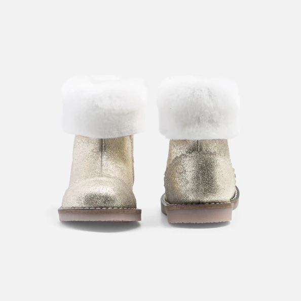 Bottines fourrées bébé fille