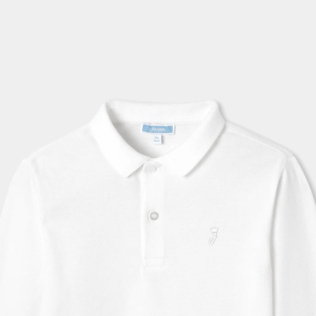 Polo manches longues enfant