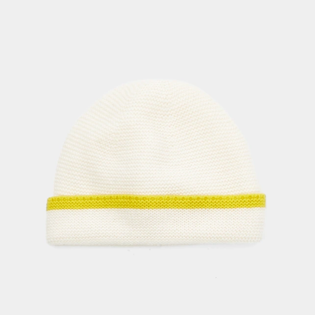 Bonnet bébé fille doublé en micropolaire