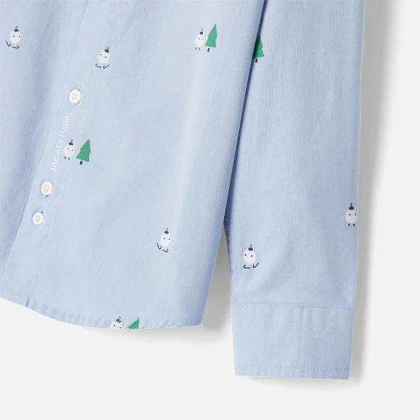 Chemise enfant garçon esprit de Noël 