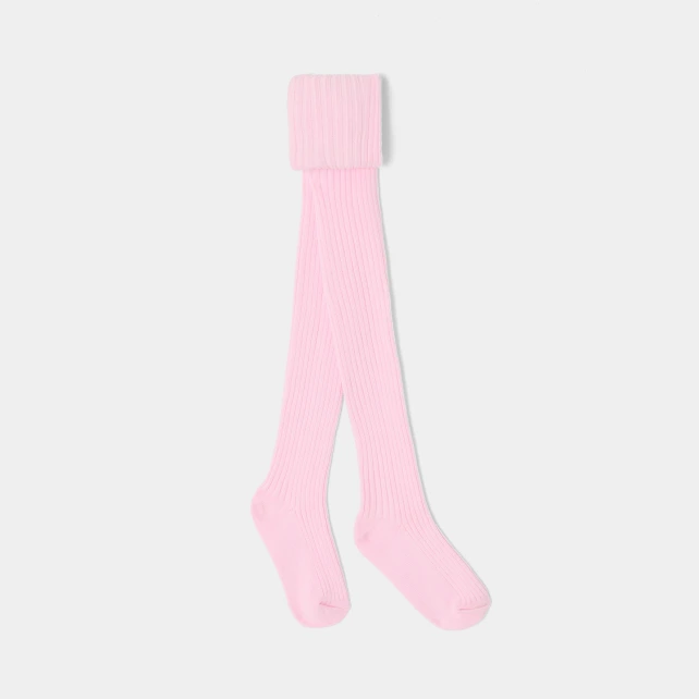 Collants côtelés bébé fille