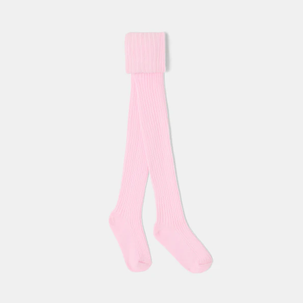 Collants côtelés bébé fille