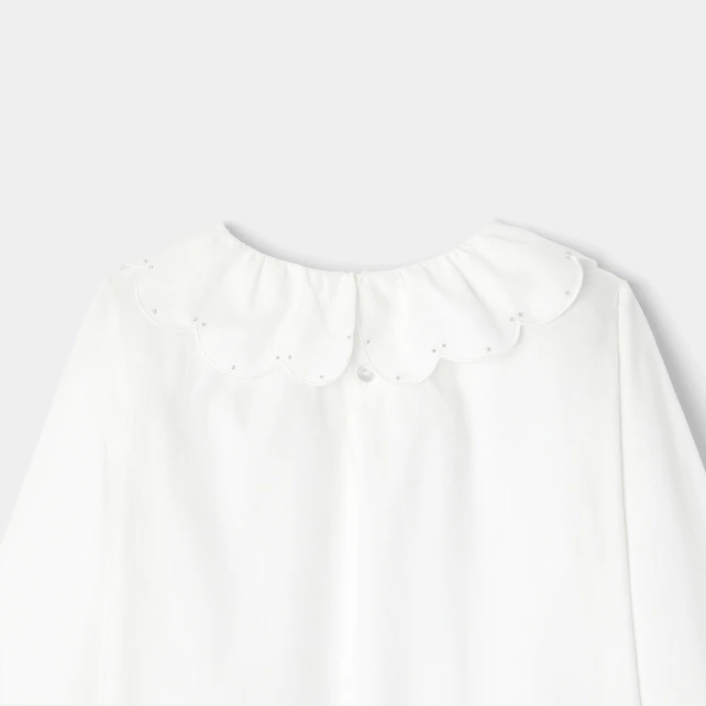 Blouse enfant fille en flanelle