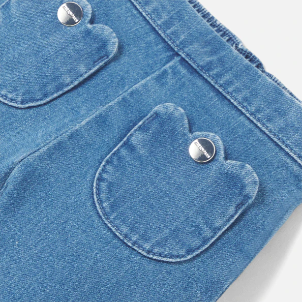 Pantalon bébé fille en jean léger
