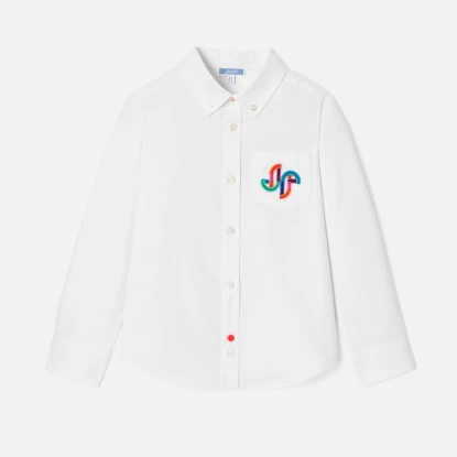 Chemise enfant garçon en Oxford