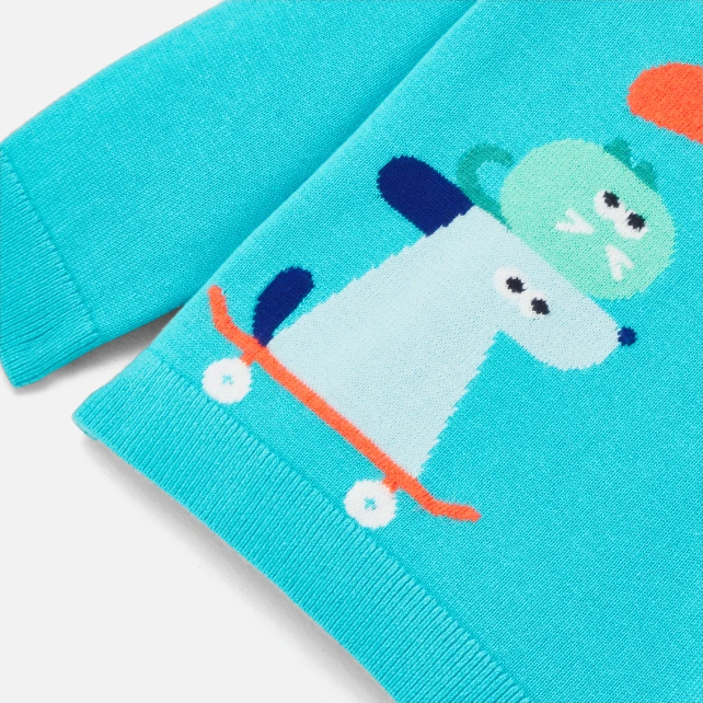 Pull bébé garçon en coton