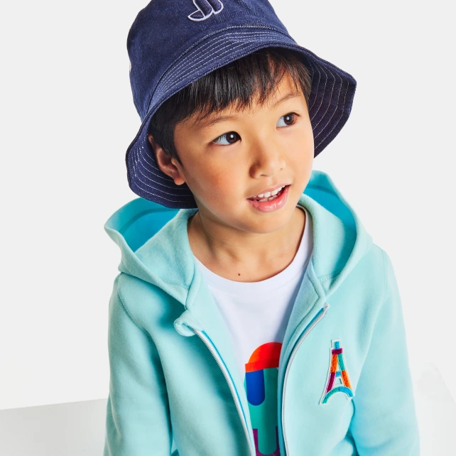 Sweat zippé enfant