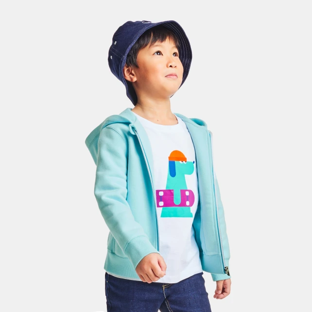 Sweat zippé enfant