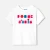 T-shirt enfant fille à message