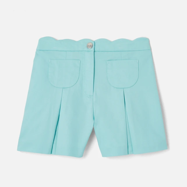 Jupe-culotte enfant fille en gabardine
