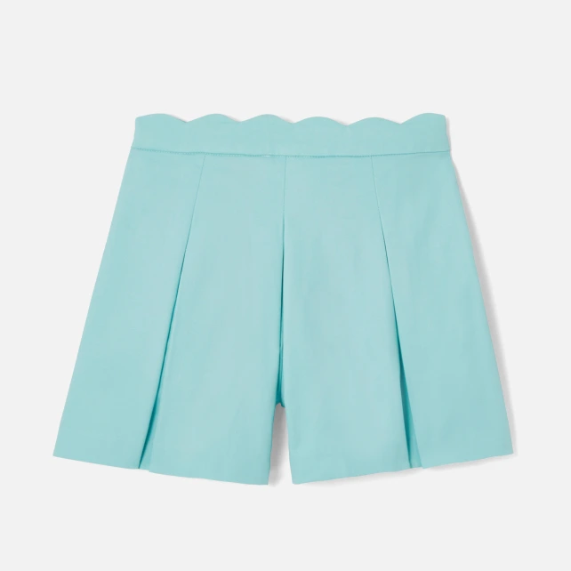 Jupe-culotte enfant fille en gabardine