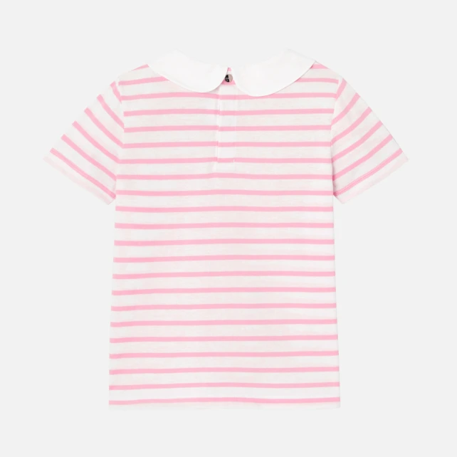 Polo rayé enfant fille