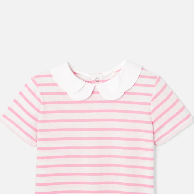 Polo rayé enfant fille
