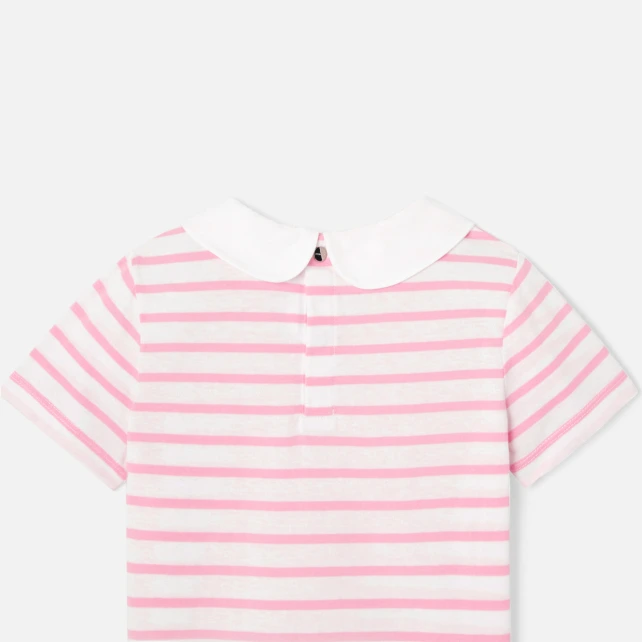 Polo rayé enfant fille