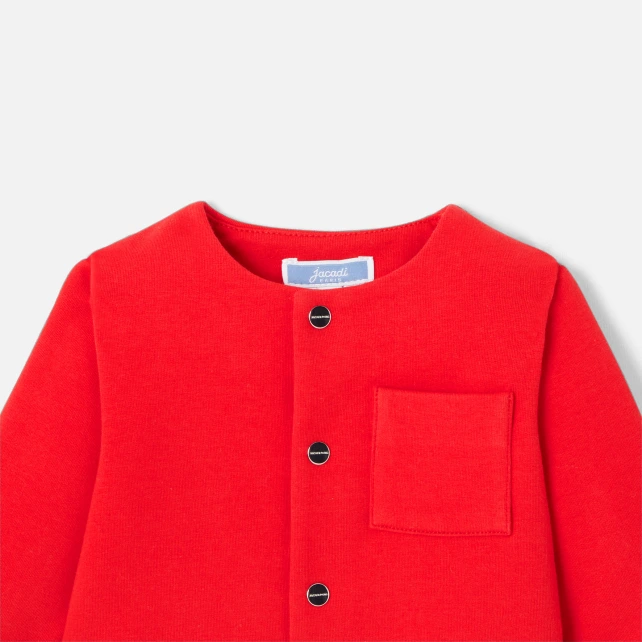 Cardigan bébé garçon en molleton