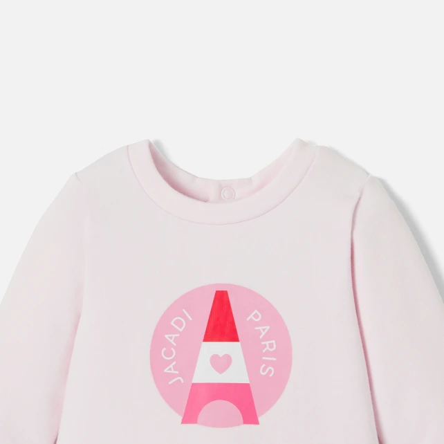 Pyjama bébé fille en molleton