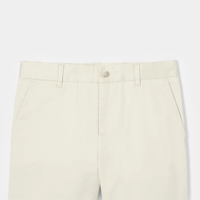 Bermuda enfant garçon en satin de coton