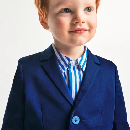 Veste enfant garçon en satin de coton