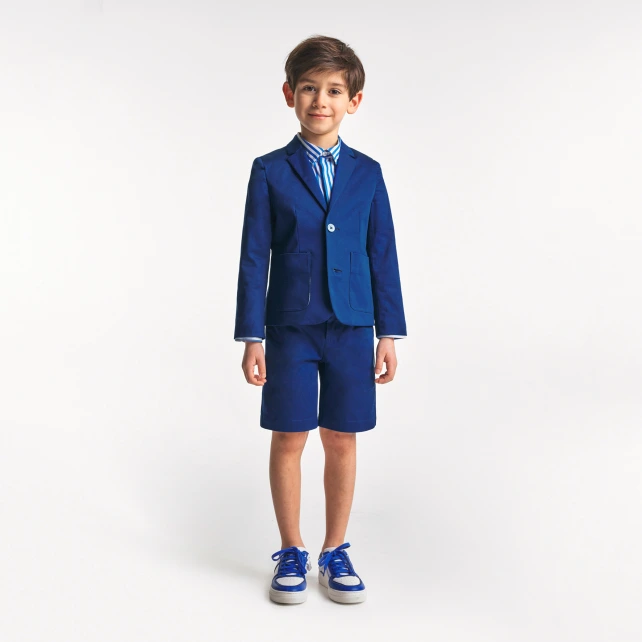 Veste enfant garçon en satin de coton