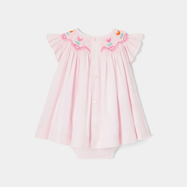 Robe bébé fille en fil à fil