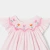 Robe bébé fille en fil à fil