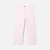 Pantalon large enfant fille en twill