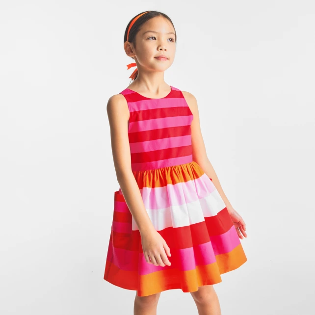 Robe sans manches enfant fille