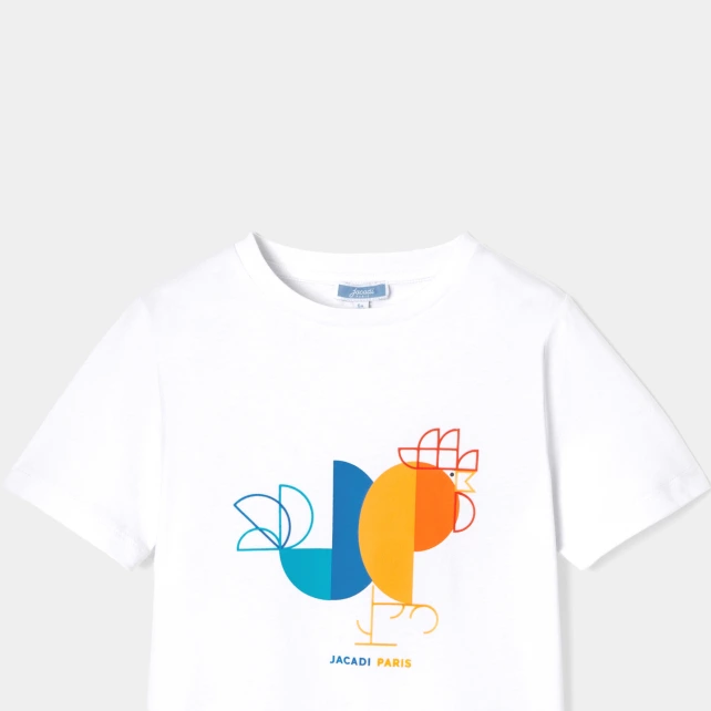 T-shirt enfant garçon en coton biologique