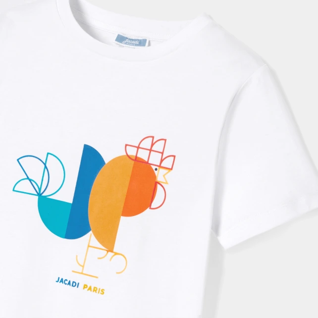 T-shirt enfant garçon en coton biologique
