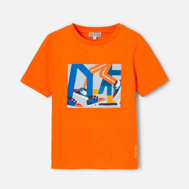 T-shirt garçon en coton