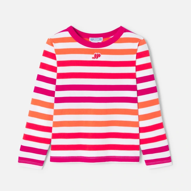 T-shirt enfant fille manches longues