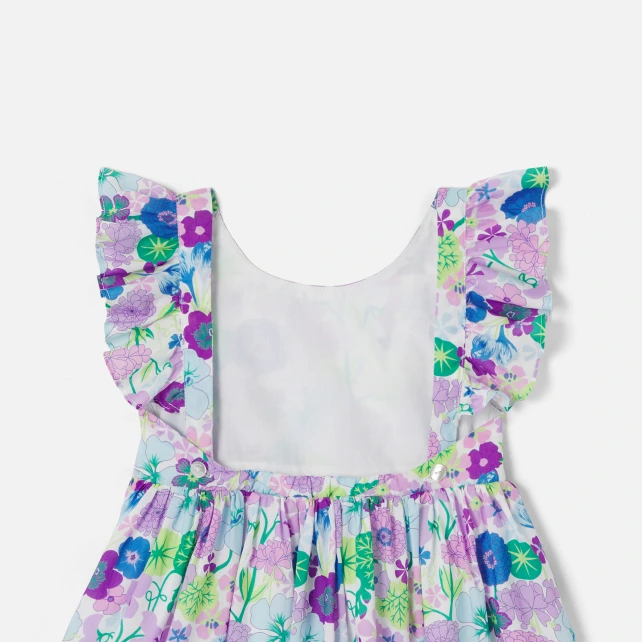 Robe bébé fille en tissu Liberty