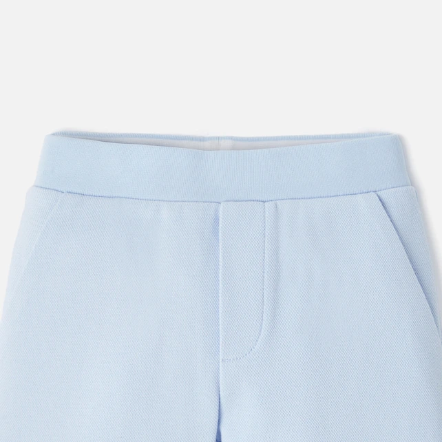 Short enfant garçon en piqué de coton