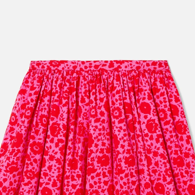 Jupe enfant fille en tissu Liberty