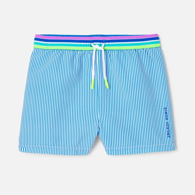 Short de bain enfant garçon rayé