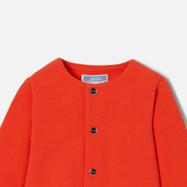 Gilet bébé garçon en molleton