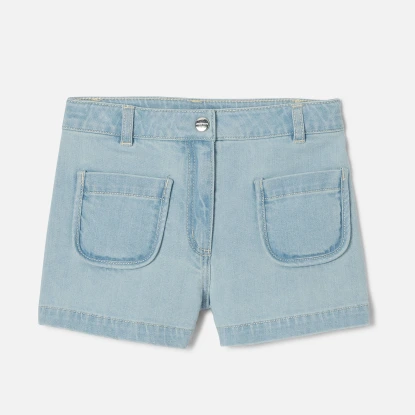 Short en jean enfant fille
