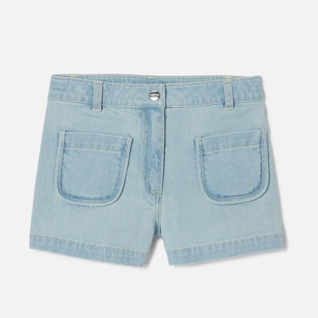 Short en jean enfant fille