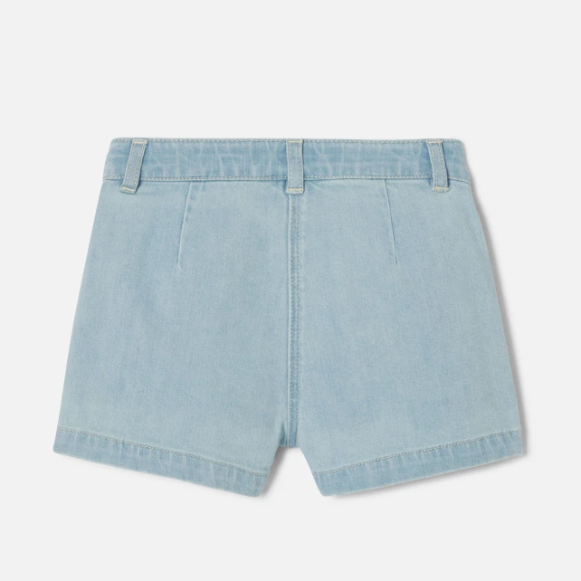 Short en jean enfant fille