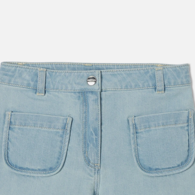Short en jean enfant fille
