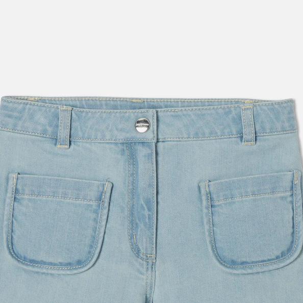 Short en jean enfant fille