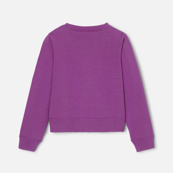 Cardigan enfant fille en jersey