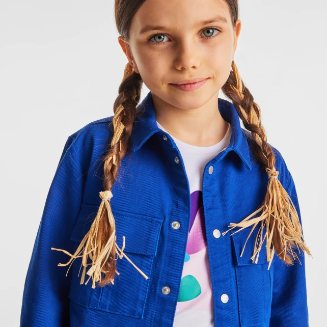 T-shirt enfant fille manches courtes