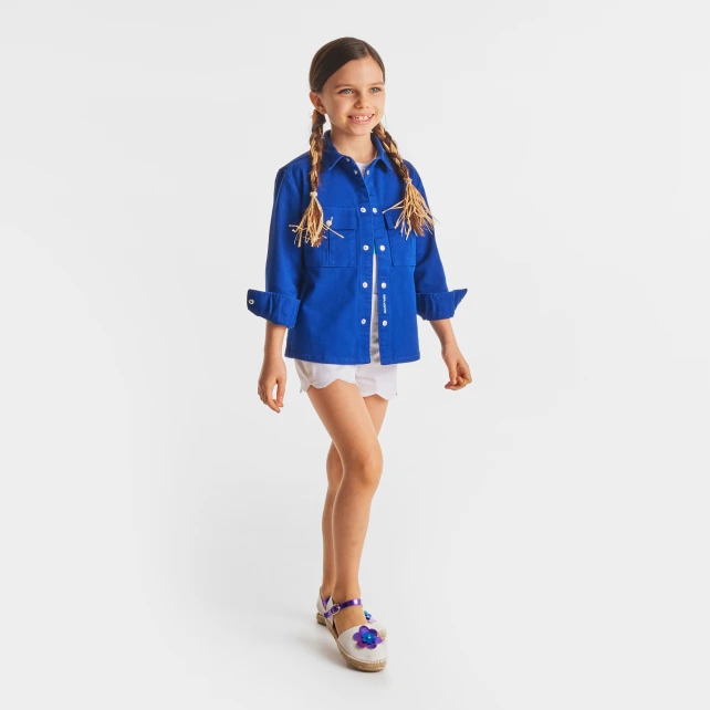 T-shirt enfant fille manches courtes