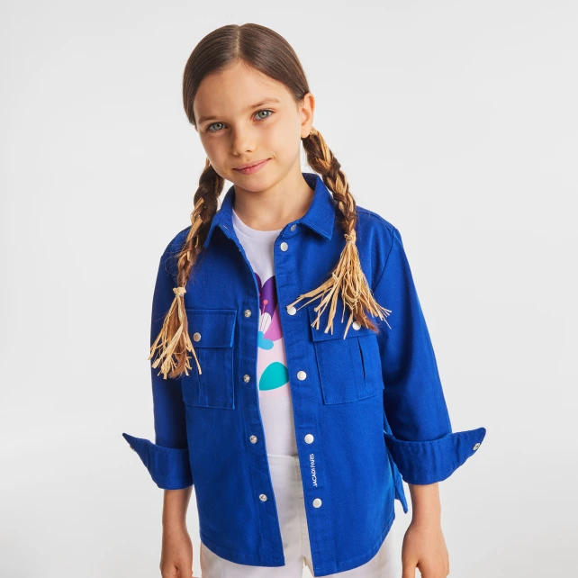 T-shirt enfant fille manches courtes