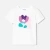 T-shirt enfant fille manches courtes