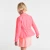 Veste enfant fille en tissu technique