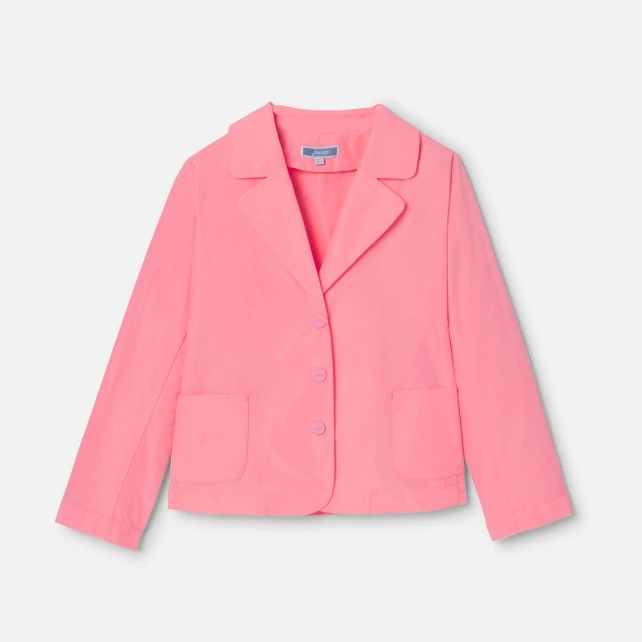 Veste enfant fille en tissu technique