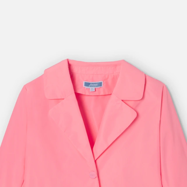 Veste enfant fille en tissu technique
