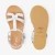 Sandales enfant fille en cuir
